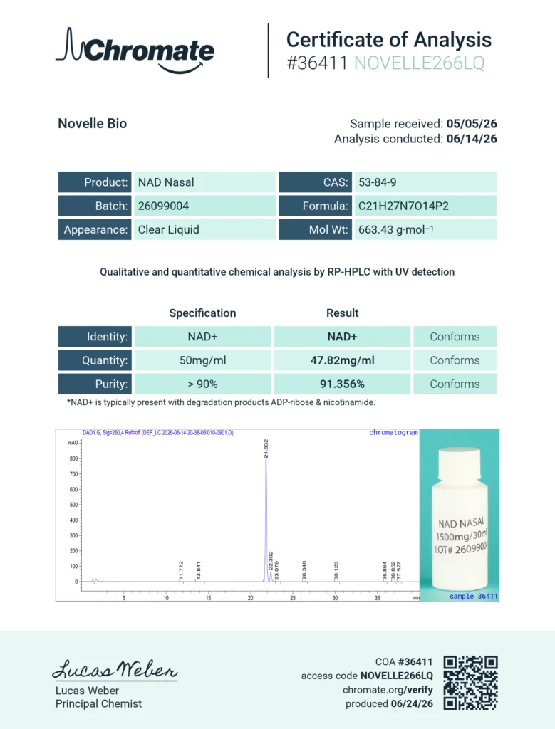 NB NAD Nasal
