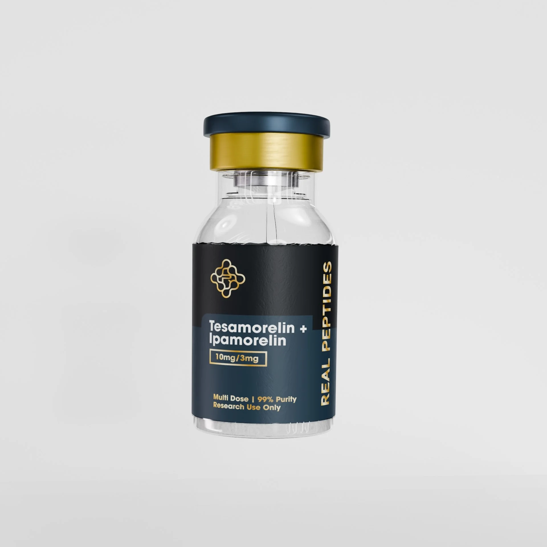 Real Peptides Tesamorelin + Ipamorelin