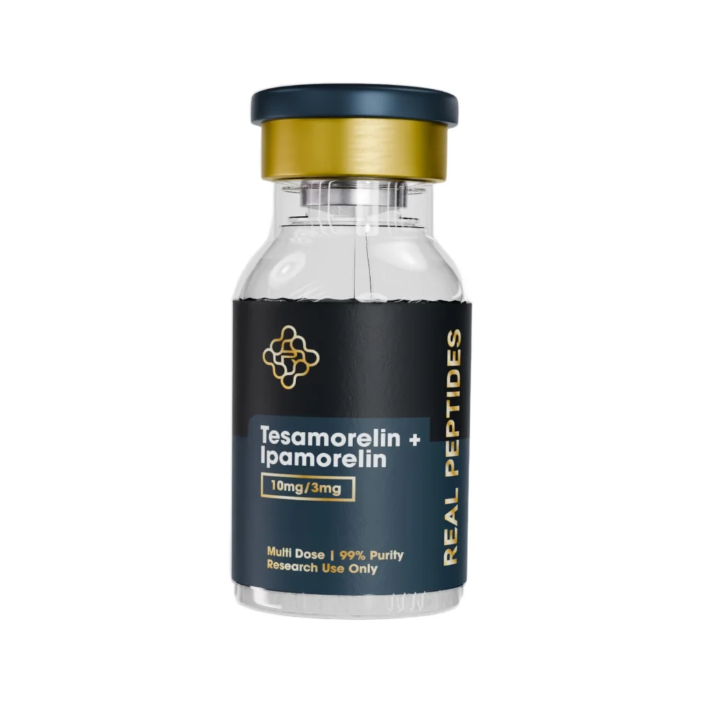 Real Peptides Tesamorelin + Ipamorelin